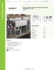 Regency Tables & Sinks 60B22136R9K Specsheet Regency Tables & Sinks 60B22136R9K Specsheet