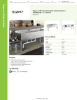 Regency Tables & Sinks 60B31014219K Specsheet Regency Tables & Sinks 60B31014219K Specsheet