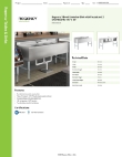 Regency Tables & Sinks 60B32160213K Specsheet