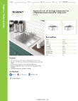 Regency Tables & Sinks 60DI1208K Specsheet Regency Tables & Sinks 60DI1208K Specsheet
