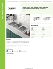 Regency Tables & Sinks 60DI3101410K Specsheet Regency Tables & Sinks 60DI3101410K Specsheet