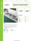 Regency Tables & Sinks 60DI31612K Specsheet