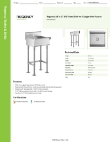 Regency Tables & Sinks 60FHSMSB1818 Specsheet Regency Tables & Sinks 60FHSMSB1818 Specsheet