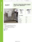 Regency Tables & Sinks 60S1181818XR Specsheet