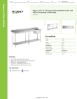 Regency Tables & Sinks 60ST2496RZ Specsheet