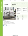 Regency Tables & Sinks 60ST3072L Specsheet Regency Tables & Sinks 60ST3072L Specsheet