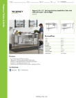 Regency Tables & Sinks 60ST3072R Specsheet