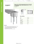 Regency Tables & Sinks 6CS1162018GL Specsheet