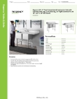 Regency Tables & Sinks 6CS218241XR Specsheet Regency Tables & Sinks 6CS218241XR Specsheet
