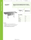 Regency Tables & Sinks 6CS3162024X Specsheet