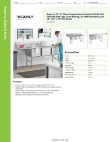 Regency Tables & Sinks 6CS3182418LX Specsheet Regency Tables & Sinks 6CS3182418LX Specsheet