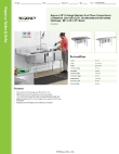 Regency Tables & Sinks 6CS318242G Specsheet Regency Tables & Sinks 6CS318242G Specsheet