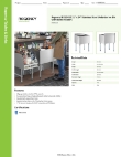 Regency Tables & Sinks 600IB2124 Specsheet