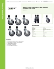 Regency Tables & Sinks 600CASTER6 Specsheet
