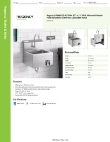 Regency Tables & Sinks 600HS17KO Specsheet
