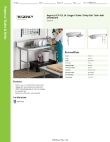 Regency Tables & Sinks 600DDT72L Specsheet