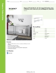 Regency Tables & Sinks 600T1896G Specsheet