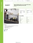 Regency Tables & Sinks 600WT24X72SS Specsheet
