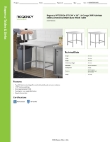 Regency Tables & Sinks 600WT30X36SS Specsheet