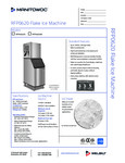 Manitowoc RFP0620A Specsheet