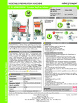 Robot Coupe CL55 Workstation Specsheet Robot Coupe CL55 Workstation Specsheet