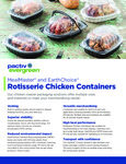 Rotisserie Chicken Containers Spec Sheet