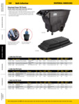 Rubbermaid Structural Foam Tilt Truck Specsheet