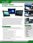 DT Research 301T Rugged Tablet Specsheet