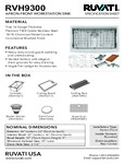 RVH9300 Spec RVH9300 Spec