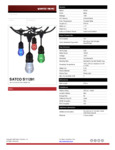 S11291 Spec Sheet S11291 Spec Sheet