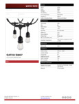S8037 Spec Sheet S8037 Spec Sheet
