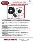 Pacer Pumps S Series Rebuild Kit