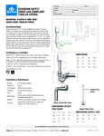 SafetySeries_UniversalSinkTrap_Specsheet SafetySeries_UniversalSinkTrap_Specsheet