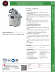 Sammic CA-31 Food Processor Sammic CA-31 Food Processor