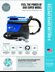 Sandia 3 Gallon Super Spot Extractor Specsheet Sandia 3 Gallon Super Spot Extractor Specsheet