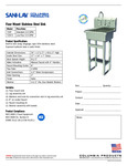 Sani-Lav-725F-Spec Sheet Sani-Lav-725F-Spec Sheet