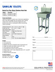 Sani-Lav-725FK1-Submittal-Sheet