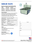 Sani-Lav-ES2-ESB2-525L-Submittal-Sheet Sani-Lav-ES2-ESB2-525L-Submittal-Sheet
