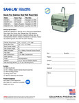 Sani-Lav-ES2-ESB2-607L-Submittal-Sheet Sani-Lav-ES2-ESB2-607L-Submittal-Sheet