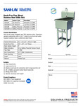 Sani-Lav-U1818A-1818B-Spec Sheet Sani-Lav-U1818A-1818B-Spec Sheet