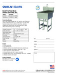 Sani-Lav-U24242-Spec Sheet Sani-Lav-U24242-Spec Sheet