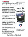 SaniServ 501 Spec Sheet SaniServ 501 Spec Sheet