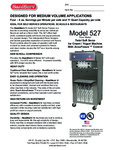 SaniServ 527 Spec Sheet SaniServ 527 Spec Sheet