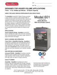 SaniServ 601 Spec Sheet SaniServ 601 Spec Sheet