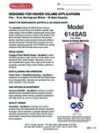 SaniServ 614SAS Spec Sheet