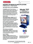 SaniServ 707 Spec Sheet