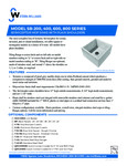 SB Series Spec Sheet SB Series Spec Sheet