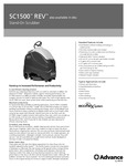 SC1500 Spec Sheet