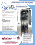 SUREDRY STAINLESS STEEL 10 SCOPE CABINET WITH DRI-SCOPE AID® spec sheet SUREDRY STAINLESS STEEL 10 SCOPE CABINET WITH DRI-SCOPE AID® spec sheet
