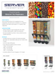 SERVER Dry SlimLine Dispensers Spec Sheet